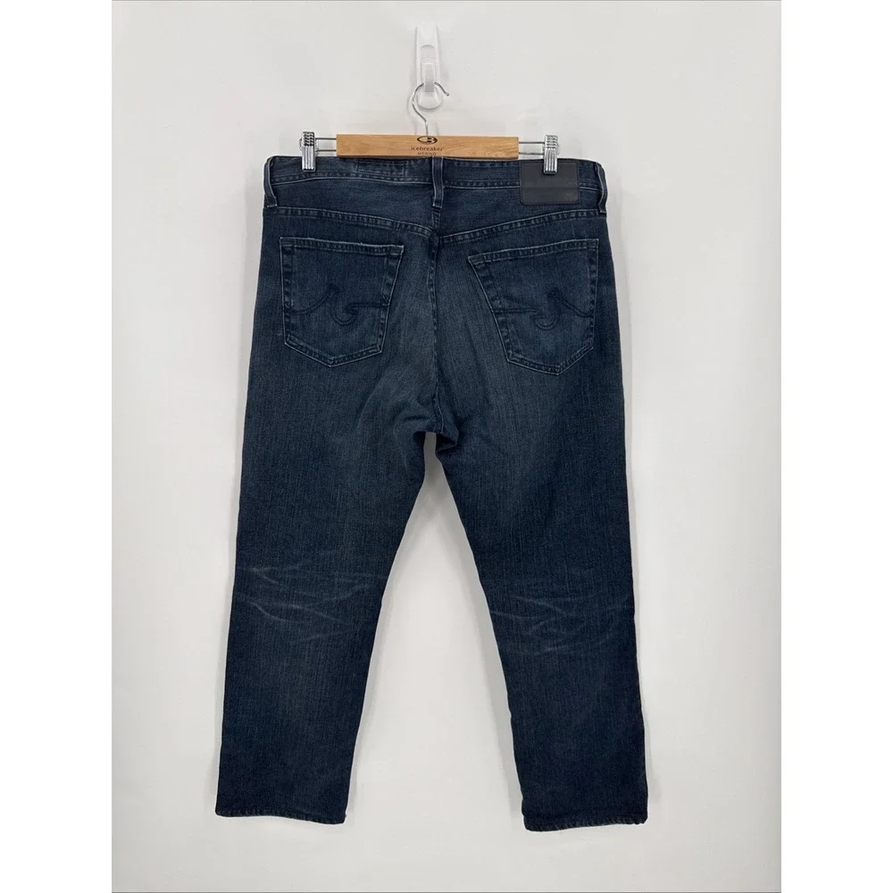 AG Adriano Goldschmied Mens The Everett Slim Straight Jeans Size 34R Stretch